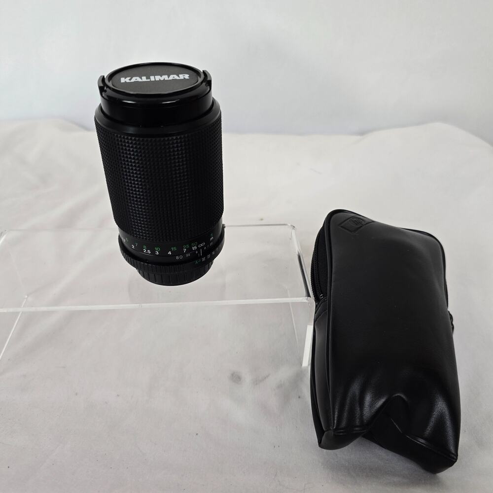 Kalimar 35mm lens MC Auto Zoom Macro F/1:4.5-5.6 80-200mm 049 w/ Soft Case